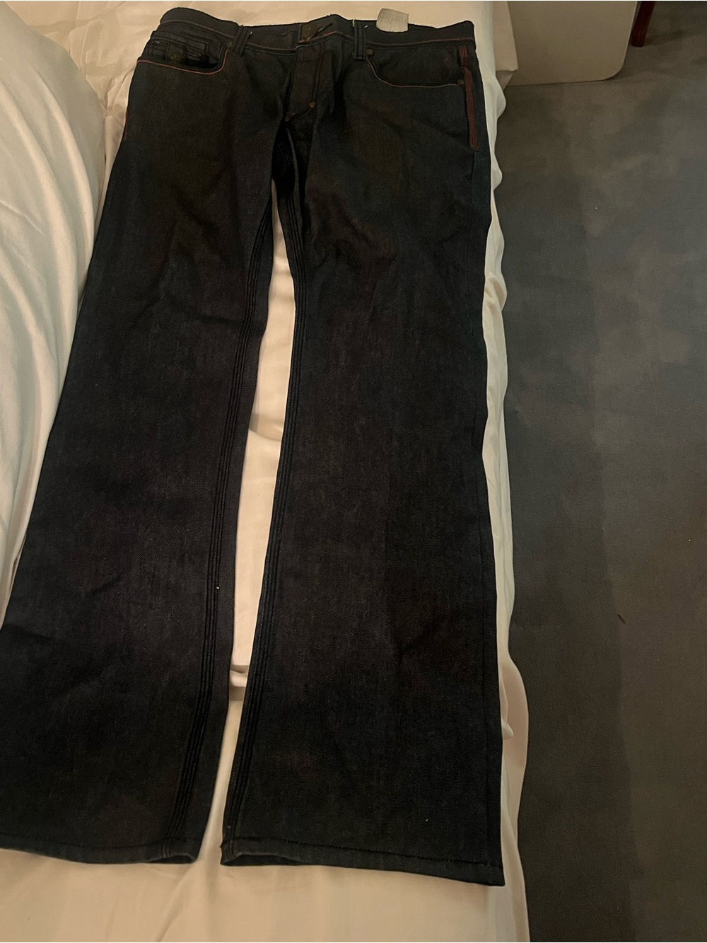Black label jeans size 36X 32 1/2 good condition